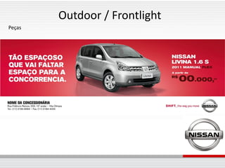 Outdoor / Frontlight
Peças
 