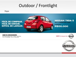 Outdoor / Frontlight
Peças
 