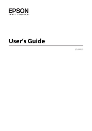 User’s Guide
NPD4686-00 EN
 