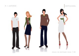 4.1 uniforme
manual de identidade visual | 38
institucional|
 