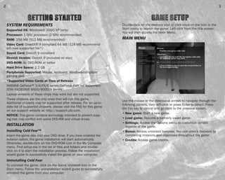 Game User Guide Manual | PDF