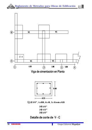 Reglamento de Metrados para Obras de Edificación
10 Grupo Editorial Megabyte
 