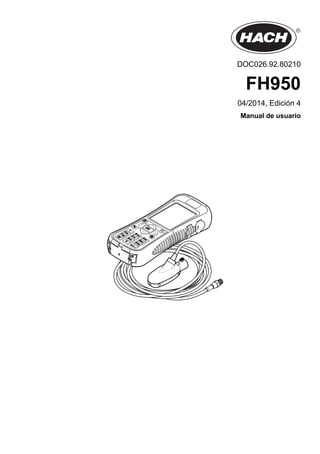 DOC026.92.80210
FH950
04/2014, Edición 4
Manual de usuario
 