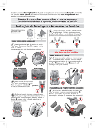 Cadeira Touring Evolution SE (Manual) - Burigotto