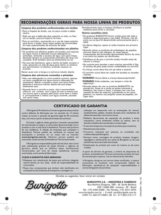 Cadeira Touring Evolution SE (Manual) - Burigotto