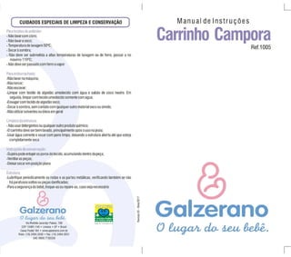 Carrinho Campora (Manual) - Galzerano