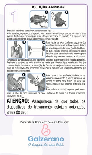 Carrinho Veneto (Manual) - Galzerano