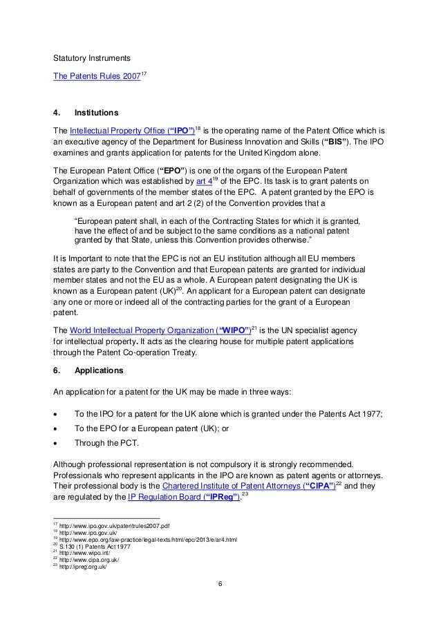 Ipo uk patent search