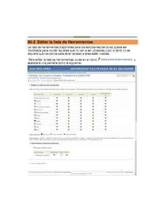 Manual de plataforma