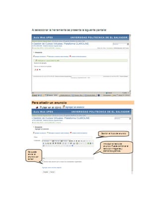 Manual de plataforma