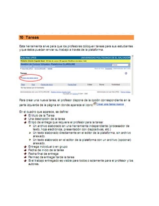 Manual de plataforma
