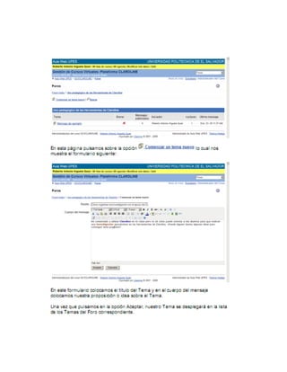 Manual de plataforma