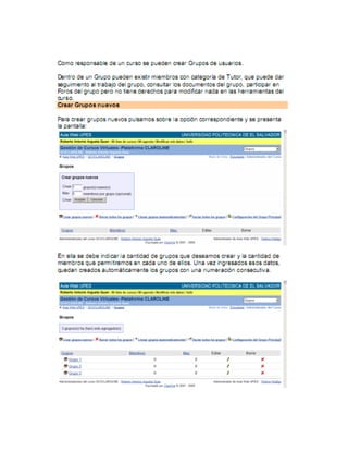 Manual de plataforma