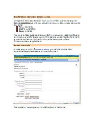Manual de plataforma