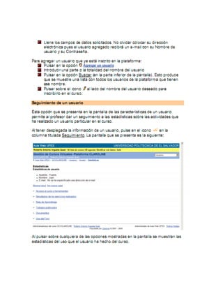 Manual de plataforma