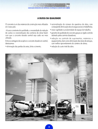 Manual do concreto dosado em central