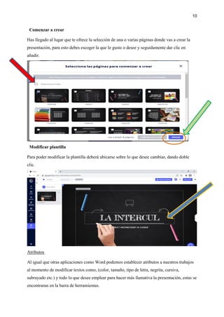 Manual de la herramienta Genially | PDF