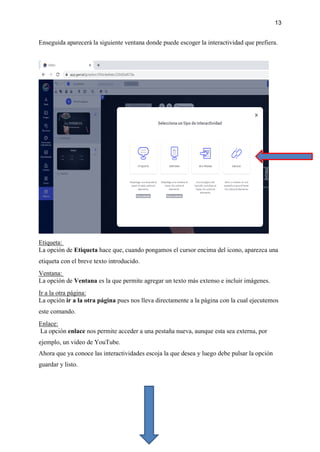 Manual de la herramienta Genially | PDF