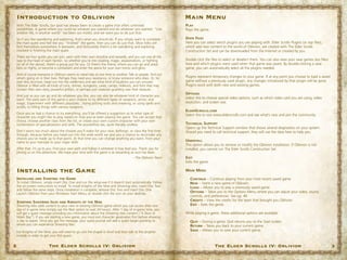 Oblivion Strategy Guide.pdf manual de The elder scrolls Oblivion. Pdf | PDF