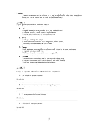 DTXHOOD UHXQLyQ
 ¢4Xp SDUWH GH OD VLJXLHQWH RUDFLyQ SXHGH VHU UHHPSOD]DGD SRU OR
(XJHQLR YLVLWy HO PXVHR HO OXQHV SRU OD PDxDQD
 