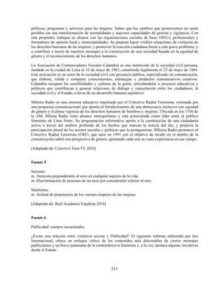 ©UHOLJLRVRV R FXOWXUDOHVª HV XQ FRPSOHPHQWR FLUFXQVWDQFLDO GH OD WHUFHUD RUDFLyQ
 