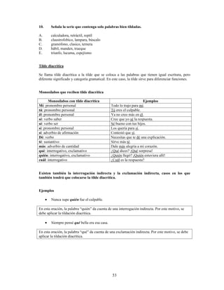 $FWLYLGDG 
/HD HO VLJXLHQWH SiUUDIR  FRPSOHWH HO FXDGUR TXH DSDUHFH D FRQWLQXDFLyQ
/DV UHGHV VRFLDOHV UHSUHVHQWDQ XQ H[FHSFLRQDO HVFDSDUDWH HQ HO TXH HO XVXDULR SXHGH SXEOLFDU OR TXH
GHVHH PXFKRV OR XWLOL]DQ FRPR KHUUDPLHQWD SURIHVLRQDO SDUD OD HODERUDFLyQ GH VX FXUUtFXOR GLJLWDO
 RWURV SXEOLFDQ VLQ SXGRU ORV GHWDOOHV PiV SHUVRQDOHV GH VX YLGD SULYDGD ELHQ SRU GHVFRQRFLPLHQWR
GH ORV ULHVJRV SDUD VX SULYDFLGDG H LQWLPLGDG R ELHQ SRU VLPSOH LPSUXGHQFLD (O VHFWRU PiV
YXOQHUDEOH  SURSHQVR D GHVQXGDU VX LQWLPLGDG HQ ODV UHGHV VRFLDOHV HV HO GH ORV PHQRUHV GH HGDG
HQ OD IUDQMD GH  D  DxRV 1R RFXUUH SRU IDOWD GH FRQRFLPLHQWRV WpFQLFRV QL GH SUHSDUDFLyQ TXH
SRU IRUPDU SDUWH GH OD JHQHUDFLyQ ³QDWLYD GLJLWDO´ D ORV SRVHHQ FDVL GH IRUPD LQQDWD VLQR SRU OD
DXVHQFLD GH VHQVLELOLGDG DOJXQD SRU OD SUHVHUYDFLyQ GH XQ PtQLPR HVSDFLR tQWLPR  GH MXLFLR DQWH
ORV ULHVJRV GHULYDGRV GHO XVR H[FHVLYR GH HVWRV QXHYRV FDQDOHV GH FRPXQLFDFLyQ 6LQ HPEDUJR OD
UD]yQ SULPRUGLDO OD HQFRQWUDPRV HQ OD FDUHQFLD GH FRQRFLPLHQWRV VXILFLHQWHV VREUH OD PDWHULD HQ
SDGUHV WXWRUHV  SURIHVRUHV TXH VH YHQ GHVERUGDGRV SRU ORV DYDQFHV WHFQROyJLFRV  HO IHQyPHQR GH
ODV UHGHV VRFLDOHV  VH YHQ LQFDSDFHV GH VHUYLU FRPR JXtD QHFHVDULD DQWH OD QXHYD UHDOLGDG GLJLWDO
$GDSWDGR GH )HUQiQGH] @
YHUERV SULQFLSDOHV YHUERV VXERUGLQDGRV YHUERLGHV
$FWLYLGDG 
6HxDOH FXiOHV GH ORV VLJXLHQWHV HQXQFLDGRV VRQ RUDFLRQHV ORV SXQWRV KDQ VLGR RPLWLGRV 