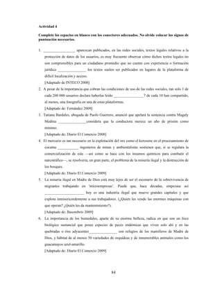 BBBBBBBBBBBBB XQ QLYHO ySWLPR
HQ FRPSUHQVLyQ OHFWRUD
 7RGDV ODV RSLQLRQHV YHUWLGDV HQ DTXHO EORJ SDUHFHU 