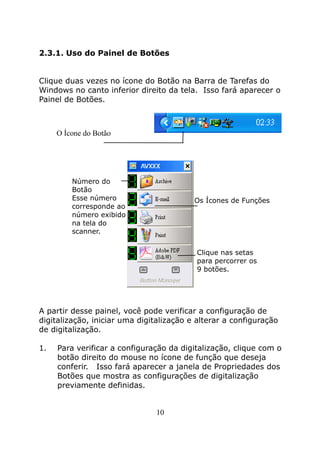 Manual Software Button Manager - AVISION