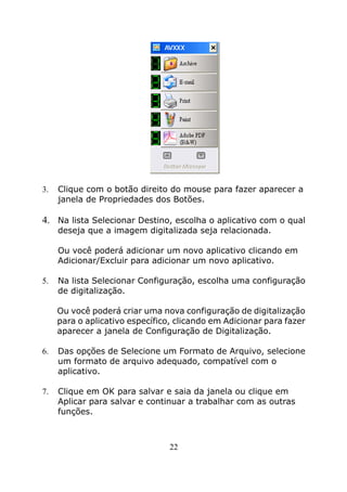 Manual Software Button Manager - AVISION