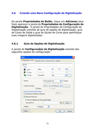 Manual Software Button Manager - AVISION