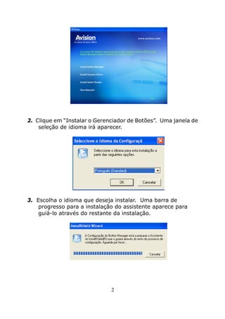 Manual Software Button Manager - AVISION