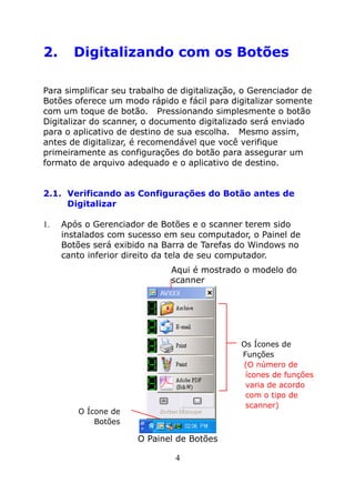 Manual Software Button Manager - AVISION