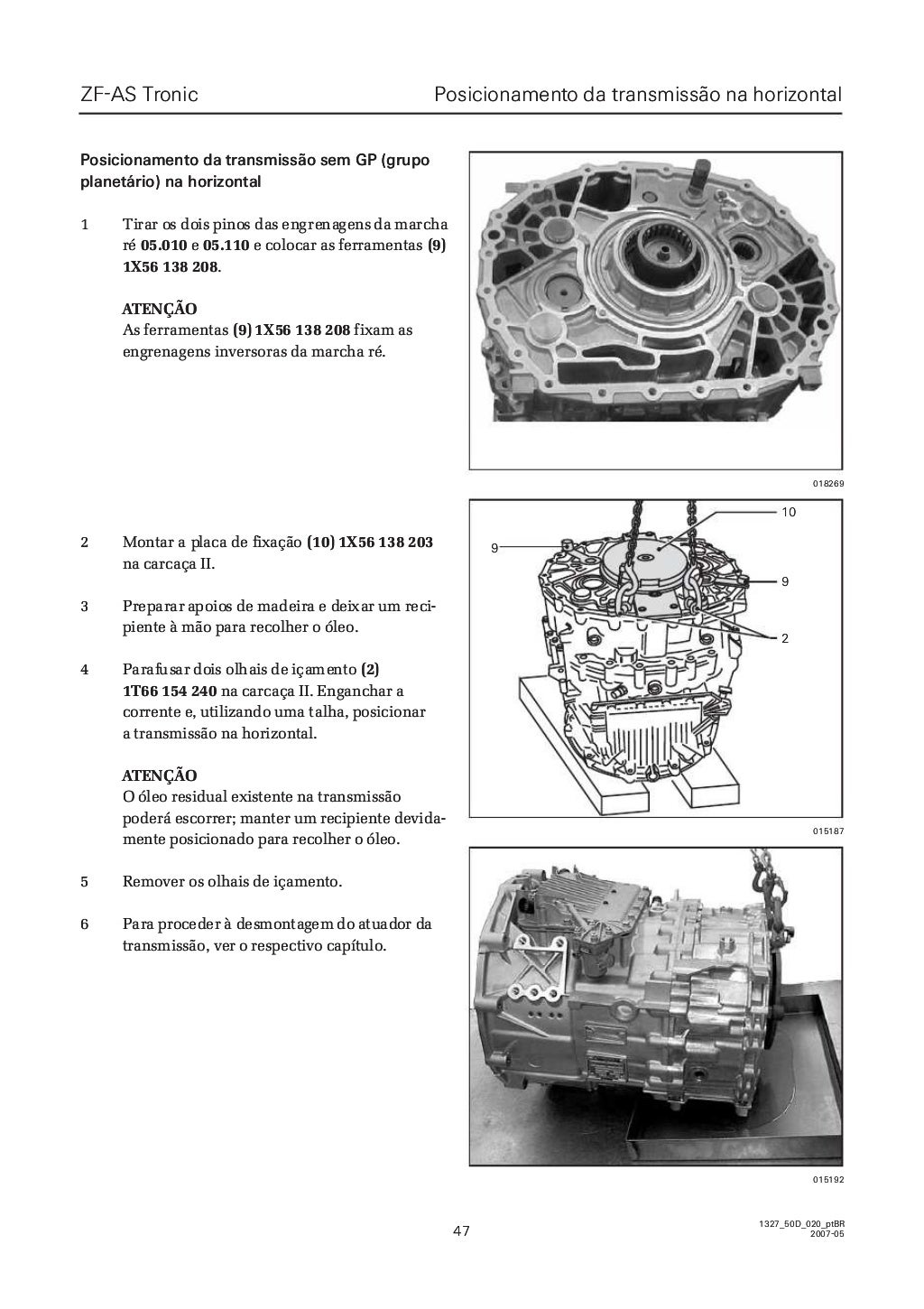 Manual caixa zf astronic