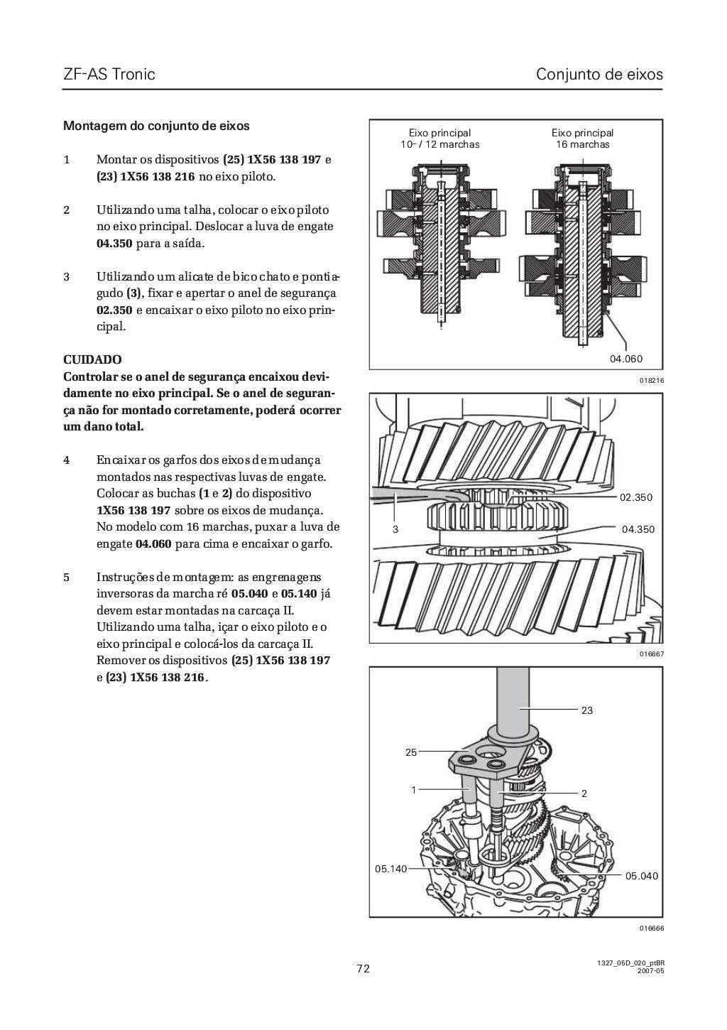 Manual caixa zf astronic