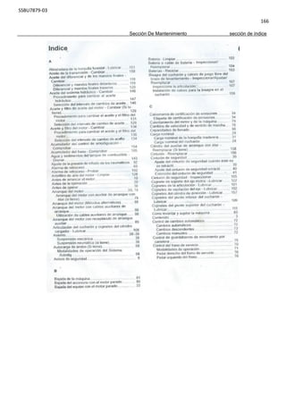 SSBU7879-03
166
Sección De Mantenimiento sección de índice
 