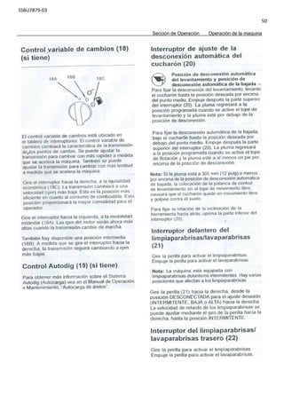 SSBU7879-03
50
Sección de Operación Operación de la maquina
 