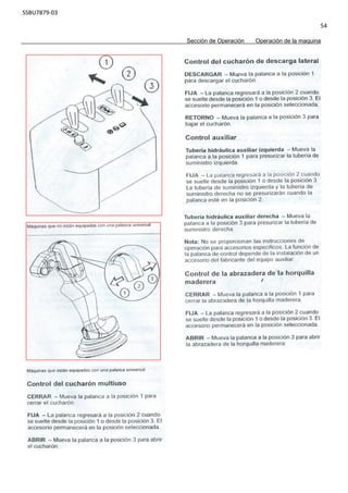 SSBU7879-03
54
Sección de Operación Operación de la maquina
 