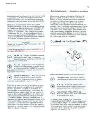 SSBU7879-03
56
Sección de Operación Operación de la maquina
 