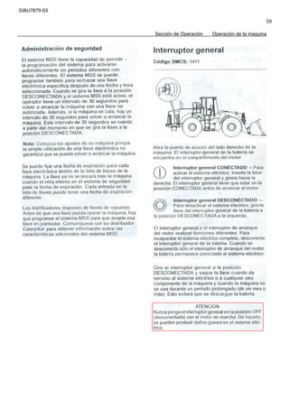 SSBU7879-03
59
Sección de Operación Operación de la maquina
 