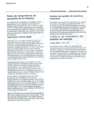 SSBU7879-03
76
Sección de Operación Operación de la maquina
 