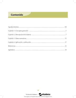 manual bateria neuropsicologica banfe -2 | PDF