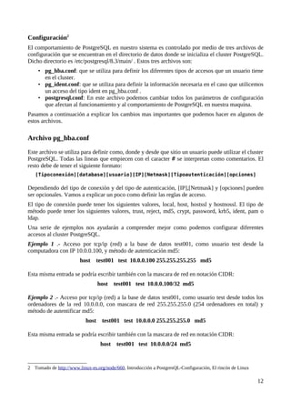 Manual curso basico postgres | PDF