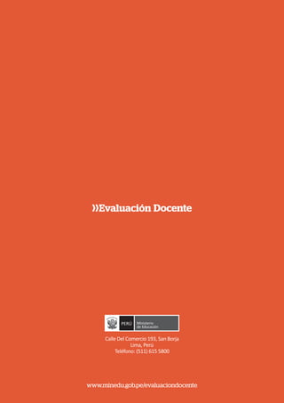 www.minedu.gob.pe/evaluaciondocente
 
