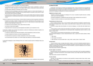 Guía del Entrenador de Atletismo (1ª Edición) Guía del Entrenador de Atletismo (1ª Edición)128 129
Saltos Horizontales
Saltos Horizontales
de saltador, esto también puede cambiar. Ver en estilos de saltador);
* La amortiguación supone una flexión de la pierna de despegue, sobre el apoyo o implantación. La pierna de
despegue, con su flexión, deja pasar al CG del saltador hasta la vertical, y la pierna libre se acerca a esta línea;
* Los brazos siguen realizando su movimiento como en la carrera;
* El trabajo de la pierna de despegue en esta fase es muy grande, soporta 3 a 4 veces el peso del saltador, y es
por esa causa que se flexiona. Una flexión muy pronunciada enlentece el movimiento y hace consumir la mayor
parte del tiempo total del tiempo del despegue.
* La pierna libre hace un trabajo primordial en esta fase, ya que su acción también influye en el tiempo en esta fase
de amortiguamiento. Esta debe pasar desde atrás con una velocidad muy alta dirigiendo la rodilla hacia adelante
y arriba;
Cuando el CG pasa por encima del pie de apoyo, comienza la fase de impulsión que tiene las siguientes características:
* El empuje es muy rápido y completo. Su rapidez y correcta dirección, dependerá de lo eficaz del zarpazo, de que
la pelvis y tronco se hayan movido en un sólido bloque y que el CG haya avanzado muy rápido desde el apoyo
del pie en el suelo hasta pasar la vertical el CG.
* La rodilla libre sube hacia adelante y arriba ( hasta la altura de la pelvis) ;
* Los hombros y brazos suben relajados
* El atleta debe sentir en esta parte que sale catapultado hacia adelante y que se extiende en el aire;
En esta fase, el saltador crea una rotación hacia adelante, que debe ser controlada para no afectar el equilibrio en la
fase aérea. Este control estará dado por:
* La subida de la rodilla de la pierna libre hacia adelante y arriba, bloqueándola a la altura de la pelvis;
* La subida completa de los hombros y los brazos, bloqueándolos arriba;
* El mantenimiento de la pelvis fija y colocada, manteniendo el tronco recto en el ataque;
* Una correcta posición de la cabeza, con el mentón dirigido hacia adelante y la mirada hacia adelante.
En esta fase del despegue el cuerpo del atleta de forma una V, desde que apoya la pierna de despegue hasta que lo
abandona.
Lo que pasa en esta fase, predispone totalmente a lo que se realizara en el vuelo, la parábola de vuelo se generará
en esta fase y no sufrirá modificaciones
La fase de vuelo
La fase aérea, que se inicia en el momento que se despega del suelo, no tiene la importancia que se pensaba hace
unos años atrás, ya que confirmando lo que dijimos anteriormente, lo que sucede en el vuelo, ya no modifica la pará-
bola de trayectoria del CG del salto. Esto se define en el momento del despegue (y como dijimos antes muchos de los
parámetros del despegue se predisponen en la carrera de aproximación).
Objetivos de a fase de vuelo
* Absorber las rotaciones producidas en el despegue. De no ser así, se perderá el equilibrio del salto ( los atletas
sienten que se caen hacia adelante);
* Acomodar los segmentos y la totalidad del cuerpo para lograr el mejor rendimiento de la curva del CG:
* Preparar el momento de contacto con la arena (final de la fase aérea).
Características de la fase de vuelo
Apenas el saltador abandona el suelo, procura mantener el gesto característico de despegue, manteniendo exten-
dida la pierna de despegue (tobillo, rodilla y cadera), la pierna libre formara un ángulo de 90° en el tobillo, en la rodilla
y en la cadera.
El tronco y la cabeza deben estar alineados con la pierna de despegue, y la mirada debe estar dirigida hacia el
frente.
El brazo opuesto a la pierna de libre será responsable de contrarrestar la rotación que produce el levantar la rodi-
lla libre, subiendo explosiva y conjuntamente con la mencionada rodilla, y bloqueándose cuando el hombro y el codo
tengan un ángulo de 90°.
El brazo contrario, en ese momento se encuentra atrás, con el hombro extendido.
Esta parte inicial del despegue, es común a todas las técnicas de vuelo, y a partir de ahí existen variantes a realizar.
Estas son:
1. Salto natural,
2. Salto colgado o en extensión,
3. Salto caminado, en el que se pueden hacer 1 paso y medio, 2 pasos y medio o 3 pasos y medio
El Salto Natural
Como su nombre lo indica, es el gesto más sencillo a realizar, y con él se han realizado excelentes marcas, su
concepción es muy simple, después de la fase de despegue mencionada, el brazo que esta atrás, sube por detrás y el
costado y se bloquea arriba (a la misma altura que el brazo de adelante), y la pierna de despegue se une con la pierna
libre para iniciar los gestos de la caída.
https://www.youtube.com/watch?v=gs9tX7XV6po
El salto colgado o en extensión
Este estilo de salto, tiene como característica, que una vez que el cuerpo está en el aire, las caderas se adelantan a
los hombros y las piernas van hacia atrás, como así también los brazos, que se dirigen hacia atrás, dejando al cuerpo
arqueado.
https://www.youtube.com/watch?v=drvDQWY1hH4
El salto caminado
Este estilo, es el más utilizado por los hombres en el alto rendimiento, consiste en realizar 1paso y medio, 2 pasos
y medio o 3 pasos y medio.
Básicamente, la idea es prolongar los movimientos de la carrera en el aire, moviendo las piernas y los brazos simultá-
 