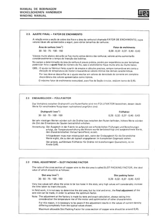 Manual de bobinagem weg