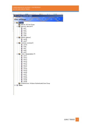 Manual de-configuracion-de-proxy-freeproxy | PDF