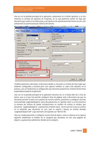 Manual de-configuracion-de-proxy-freeproxy | PDF