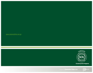 Un producto de 
www.cementoslima.com.pe 
