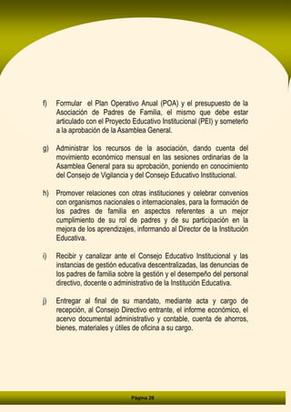 MANUAL DE FUNCIONAMIENTO APAFA