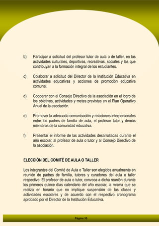 MANUAL DE FUNCIONAMIENTO APAFA